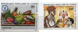 193986 MNH CONGO 1986 DIA DE LA ALIMENTACION - FDC