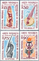 257166 MNH SENEGAL 1966 FESTIVAL MUNDIAL DE ARTES NEGRAS - Sénégal (1960-...)