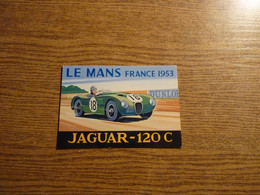 CPSM Le Mans France 1953 - Jaguar-120 C - Voir Détails Sur Photos - 10,5 Cm X 15 Cm Environ. - Le Mans