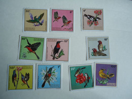 RWANDA  MNH  STAMPS  8   BIRD BIRDS - Kolibries