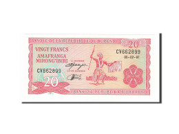 Billet, Burundi, 20 Francs, 1997, 1997-02-05, NEUF - Burundi