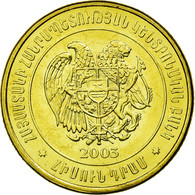 Monnaie, Armenia, 50 Dram, 2003, SPL, Brass Plated Steel, KM:94 - Arménie