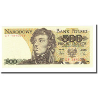 Billet, Pologne, 500 Zlotych, 1982-06-01, KM:145d, NEUF - Pologne