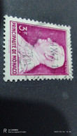 MONACO- 1950--51   3FR .PRİNCE LOUIS II.. DAMGALI - Used Stamps