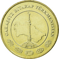 Monnaie, Turkmanistan, 20 Tenge, 2009, SPL, Laiton, KM:99 - Turkmenistan