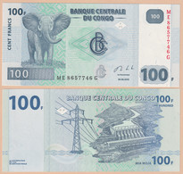 Congo Deocratic Republic 100 Francs 2013 P#98b - Democratic Republic Of The Congo & Zaire
