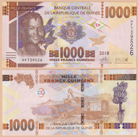 Guinea 1000 Francs 2018 P#48 - Guinea