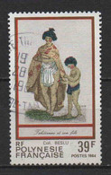 Polynésie - 1984  - Folklore  -  N° 218  - Oblit - Used - Oblitérés