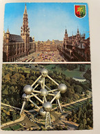 CPM - BELGIQUE - BRUXELLES - ATOMIUM - Multi Vues - Panoramische Zichten, Meerdere Zichten