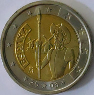 Spain - 2 Euro 2005, 400th Anniversary - First Edition Of Don Quixote, KM# 1063 (#1893) - Collections