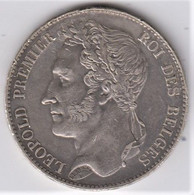 LEOPOLD PREMIER - 5 Francs 1849 - 5 Frank