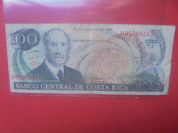 COSTA RICA 100 COLONES 1993 Circuler (B.29) - Costa Rica