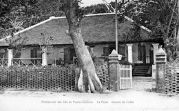 CPA - PENITENCIER DES ILES DE POULO-CONDORE - LA POSTE - STATION DE CABLAGE - BC.1.116 - Presidio & Presidiarios