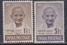 Inde N° 3 / 4 X Partie De Série , Les 2 Valeurs Trace De Charnière Sinon TB - Unused Stamps