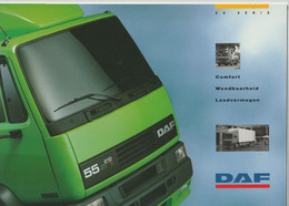 Brochure-leaflet DAF Trucks Eindhoven DAF 55 Serie - Camions