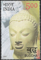 INDIA 2007 - 2550 YEARS OF MAHAPARINIRVANA OF THE BUDDHA 1v Stamp MNH, P.O Fresh & Fine - Budismo