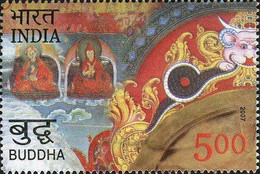 INDIA 2007 - 2550 YEARS OF MAHAPARINIRVANA OF THE BUDDHA 1v Stamp MNH, P.O Fresh & Fine - Bouddhisme