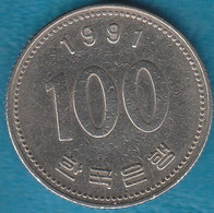N° 4 - COREE 100 WON 1991 - Corea Del Norte