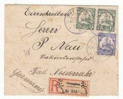 CHINA 1906 Registered Cover Kiaochow Syfang Deutsche Post China Germany (c047) - Brieven En Documenten