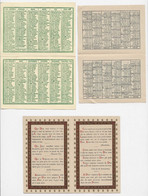 3 Calendriers. Religieux. 1946. 1955. 1 Calendrier Spirituel. - Klein Formaat: ...-1900