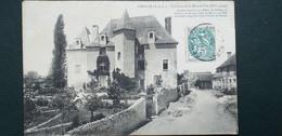 37  , Genillé , Le Château De La Bourdillère En 1907 - Genillé