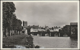 View From The Promenade, Brecon, C.1950 - RP Postcard - Breconshire