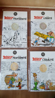 4 Pochettes Monnaie De Paris 10 Euros Asterix - Andere & Zonder Classificatie