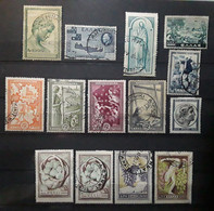 GRECE GREECE 1950 - 1953 Petit Lot De 14 Timbres Neufs Et Obl Dont Poste Aérienne - Andere & Zonder Classificatie