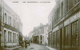 Chantonnay * La Grande Rue * Draperie Rouennerie CHESSE Frères * Poste * Commerces Magasins - Chantonnay