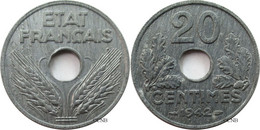 France - État Français - 20 Centimes État Français Type 20 Poids Lourd 1942 - SUP/AU58 - Fra4562 - 20 Centimes