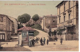 ROUSSILLON                     LA MONTEE DU CHATEAU        HOTEL DE LA TERRASSE             COULEUR - Roussillon
