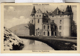 DEPT 38 / VIRIEU SUR BOURBRE - CHATEAU DES PUPETIERES - Virieu