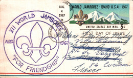 XII WORLD JAMBOREE IDAHO AUG. 1967 - Otros & Sin Clasificación