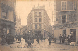 38-VOIRON- GREVE GENERALE DE VOIRON- VILLE OCCUPEE MILITAIREMENT - Voiron