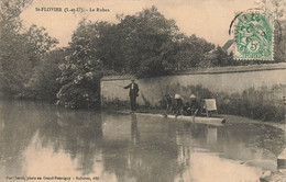 St Flovier * Le Ruban * Lavoir Laveuses Lavandières - Other & Unclassified