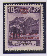 Liechtenstein -  (1932) - Service - 10 R. Surcharge   - Neuf** - MNH - Official