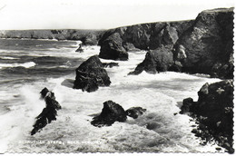 BEDRUTHAN STEPS, NEWQUAY, CORNWLL, ENGLAND. UNUSED POSTCARD   Wd9 - Newquay