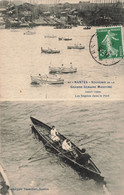 France - Nantes - Souvenir De La Grande Semaine Maritime - Aout 1908 - Les Régates Dans Le Port - Carte Postale Ancienne - Nantes