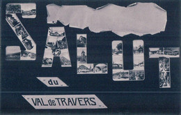 Salut Du Val De Travers NE, 28 Vues (345) - Travers
