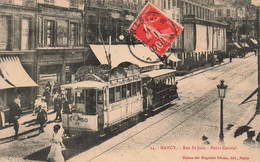 France - Nancy - Rue Saint Jean - Point Central - Edit. Maison Des Magasins Réunis - Tram - Carte Postale Ancienne - Nancy