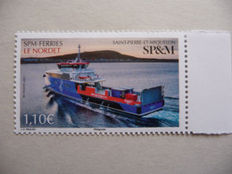 Saint Pierre Et Miquelon 2021 N°Y&T  1213   "Ferry Le Nordet"  1V   MNH - Unused Stamps