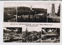 5942 KIRCHHUNDEM - OBERHUNDEM, Mehrbild-AK, 1968 - Olpe