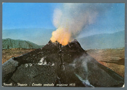 °°° Cartolina - Napoli Vesuvio Conetto Centrale Eruzione 1933 Nuova °°° - Pozzuoli