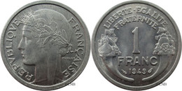 France - IVe République - 1 Franc Morlon Aluminium Poids Léger 1949 - SUP+/MS62 - Fra4667 - 1 Franc