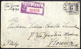 Cover 1892/1969, 22 Briefe Meist Nach Italien, Darunter Ganzsachen Mit Zusarzfrankatur, Zensuren, Einschreiben Und Ein F - Sri Lanka (Ceylon) (1948-...)