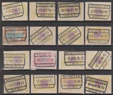 TR 44 Verschillende Stempels Brussel - Nord- Midi-  E.a. (zie 3 Scans) - Used