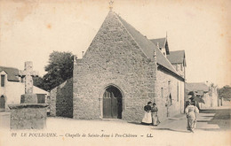 Le Pouliguen * La Chapelle De Ste Anne à Pen Château * Villageois - Le Pouliguen