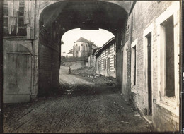 Manre * RARE Photo * Coin Du Village , Sous Occupation Allemande WW1 Guerre 14/18 War - Autres & Non Classés