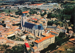 Celles Sur Belle * Vue Aérienne Sur Le Centre De La Ville - Celles-sur-Belle