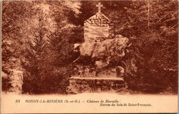 91 BOISSY La Rivière - Château De Bierville - Entrée Du Bois De Saint François (pli Coin Droit) - Boissy-la-Rivière